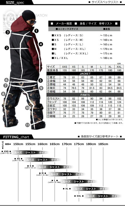 楽天市場】スノーボードウェア スノボウェア 上下セット スノーボード 