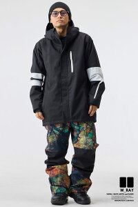 スノーボードウェア スノボウェア 上下セット スノーボード ウェア メンズ レディース ジュニア スノボー スキー ジャケット パンツ セットアップ W_RAYダブルレイ リアリズム 全14色 7サイズ