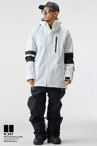 スノーボードウェア スノボウェア 上下セット スノーボード ウェア メンズ レディース ジュニア スノボー スキー ジャケット ジョガー パンツ セットアップ W_RAYダブルレイ 全10色 7サイズ ユ