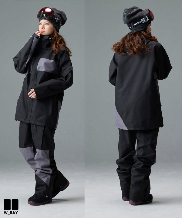 楽天市場】スノーボード ウェア レディース スノボウェア 上下セット  