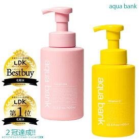 【公式】aqua bank（アクアバンク）バブルローションシリーズ 泡化粧水