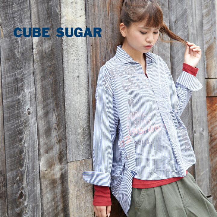 楽天市場】CUBE SUGAR 高密度ブロード フィードサックプリント 