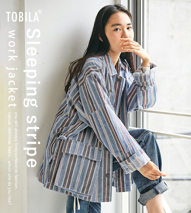 楽天市場】【秋SALE☆30%OFF】シャツジャケット / TOBILA (トビラ 
