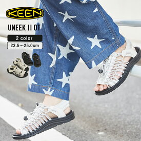 KEEN 人気サンダル スーパーSALE★クーポン対象！【セール除外商品】サンダル / KEEN (キーン) UNEEK 2 OT ユニーク ツー オーティー(2色): アメカジ レディース シューズ スニーカー 靴 カジュアル アウトドア フェス 厚底 晴雨兼用