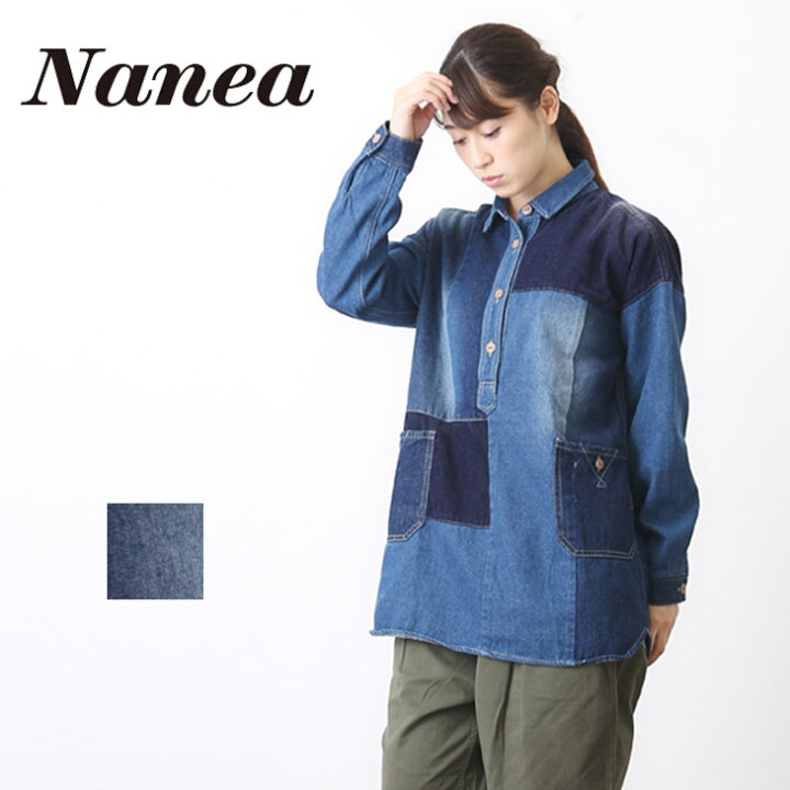 楽天市場】Nanea(ナネア) プルオーバーシャツチュニック(1色 