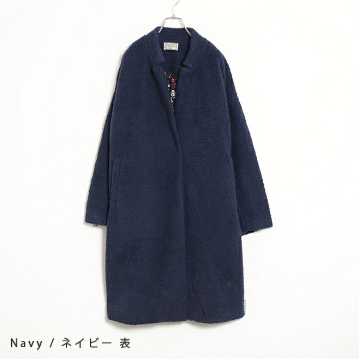 楽天市場】C.L.N(シーエルエヌ) ボアコクーンコート(4色) 【レディース 