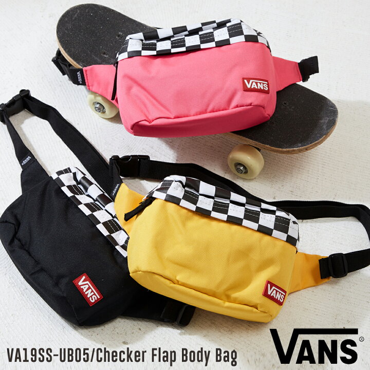楽天市場】ボディバッグ / VANS (ヴァンズ) チェッカー フラップ 