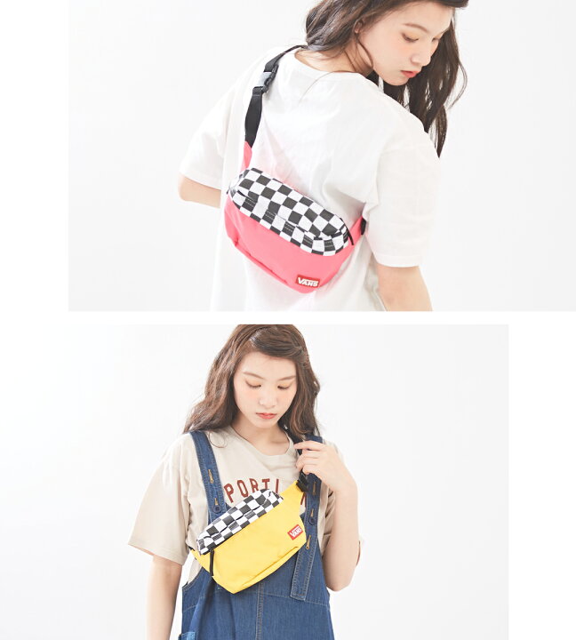 楽天市場】ボディバッグ / VANS (ヴァンズ) チェッカー フラップ 