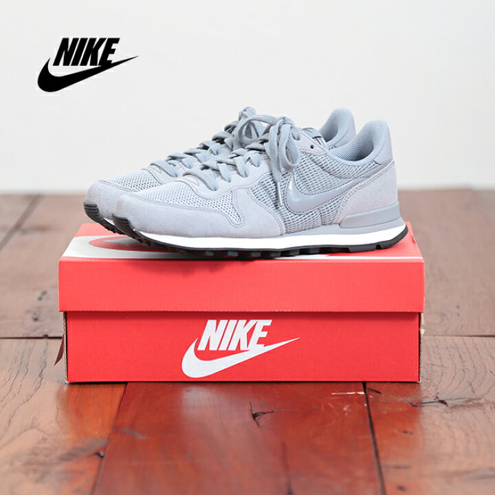 楽天市場】NIKE(ナイキ)インターナショナリスト 【グレー】【23.5-25.0 