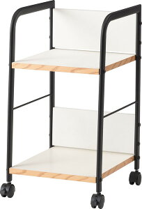 yZ[ |Cg5{zJ DESK WAGON END-403 fXNS LX^[t 2i TChS RpNg W32.5cm ݑ e[N