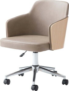 J Desk Chair Soft leather × Wood grain ]֎q ItBX`FA ݑ It LX^[t