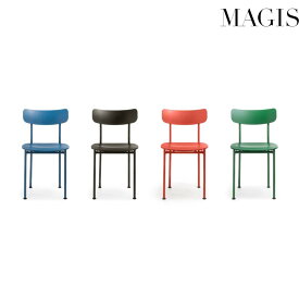 【MAGIS 正規品】MOTTA モッタ チェア｜ジャスパー・モリソン デザイン ダイニングチェア スチールフレーム ミニマル モダン デザイナーズチェア イタリア家具 住宅 オフィス 店舗