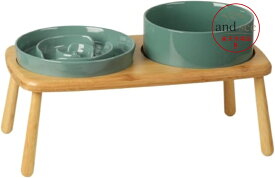 ペット用フードボウル セラミック製 陶器 犬用 猫用 斜めデザイン 食べやすい 浅型 広口 15.5 850 滑り止め お手入れ簡単 首肩負担軽減 ペット食器 (タイプ) (15.5/850,)