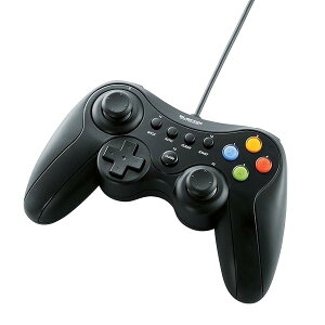 �y���������z�Q�[���p�b�h USB�ڑ� Xinput/DirectInput���Ή� Xbox�n12�{�^���U��/�A�� �y�h���S���N