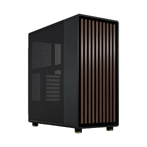 �y���������zDesign North Charcoal Black �؍ގg�p �i�`�������f�U�C�� ATX PC�P�[�X FD-C-NOR1C-01 CS8439