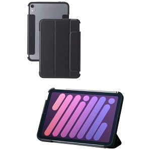 �y���������ziPad mini7(A17 Pro 2024�N) mini6 ��6���� �P�[�X 2�A���O���X�^���h �y�� �I�[�g�X���[