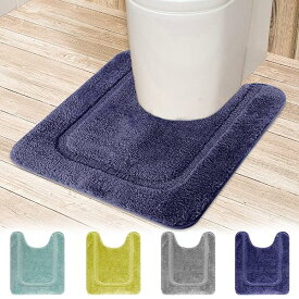 【送料無料】トイレマット 敷物 トイレまっと ふわふわ/洗える 高密度 北欧 トイレ足元マッ