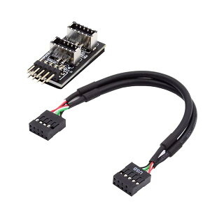 �y���������z�f���A��USB 3.1 �t�����g�p�l���\�P�b�g �L�[-A Type-E - USB 2.0 9�s�� 10�s�� ���C��