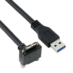 �y���������z�P�[�u�� Micro USB3.0 �f���A���l�W USB3.0�f�[�^�Ƀ��b�N�\ 5Gbps �d���P�[�u�� 90
