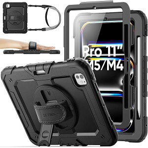 �y���������z2025�N/2024�N 11�C���`iPad Pro(M5/M4)��p�ϏՌ��P�[�X �ی�t�B�����t�� �y�����[ 36