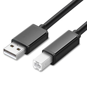�y���������zUSB �v�����^�[�P�[�u�� 2m USB2.0 Type B �P�[�u�� Canon/Epson/Brother/HP�Ȃǂ̃v����,�X