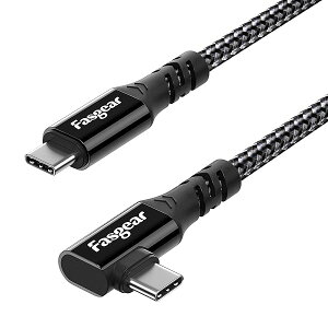 �y���������zUSB C - Type C 3.2 Gen 2x2 �P�[�u�� L�� 1m, 20Gbps 100W �[�d 4K �r�f�I USB-C �R�[�h 90�x��