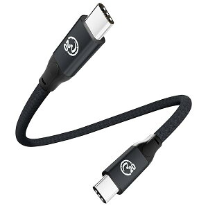 �y���������zUSB C�P�[�u�� 0.2M,�yUSB 3.2 Gen 2X2 20Gbps�f�[�^�]��PD�Ή�100W���}���[�d�zUSB Type-C�P