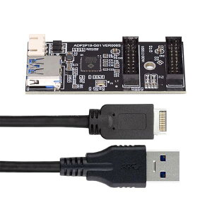 �y���������z19/20�s���܂���Type-E�w�b�_�[����5Gbps USB 3.0 19/20�s���f���A���|�[�g���X PCBA�^�C