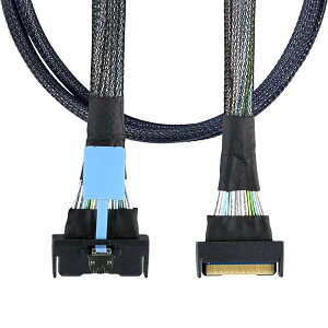 �y���������zPCI-E 5.0 Mini Cool Edge IO MCIO STR SFF-8654 PCI-E �X�������C�� SAS 8i 74�s�� �I�X - SFF-8654 SA