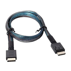 �y���������zOCuLink PCIe PCI-Express SFF-8611 4i - OCuLink SFF-8611 SSD �f�[�^�A�N�e�B�u�P�[�u�� 50cm