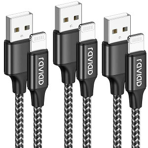 �y���������ziPhone �[�d�P�[�u�� ���C�g�j���O�P�[�u�� 1M 3�{�Z�b�g�yMFi�F�؁zLightning�P�[ �u