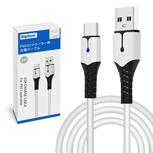 �y���������zPS5 �R���g���[���[�p �[�d�P�[�u�� 2M Switch/Xbox Series/PS5 DualSense �R���g���[���[