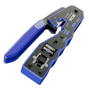 �y���������zGJ670BL �ђʎ� RJ45 �����ߍH�� �����y���` �������ؒf CAT6A CAT6 CAT5E�ђʌ^RJ45�R�l