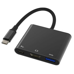 �y���������zUSB Type-C HDMI�A�_�v�^ USB�^�C�vC 4K 60 HZ HDMI�|�[�g+USB3.0�|�[�g+�^�C�vC �}��PD�[�d