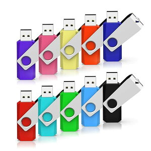 �y���������zUSB������4GB USB2.0 10�Z�b�g �t���b�V���h���C�u ��]�� �܂Ƃߔ��� 10�F �J���t