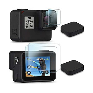 �y���������zGo Pro Hero 7 Black /6 /5 (2018) �ɓK�p�����K���X�t�B�����Z�b�g �A���`�X�N���b�` | 4