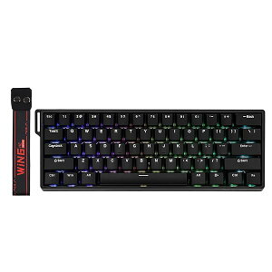�y���������zAULA WIN60 HE 60% �L�����C�L�[�{�[�h �����\�ȍ쓮�_ 8000Hz�|�[�����O���[�g �z