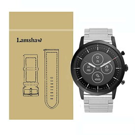 【送料無料】バンド 対応 Fossil Collider HR, ステンレス メタル ベルト 交換バンド 対応 Fossil Hybr