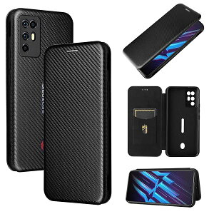 �y���������zfor ZTE Red Magic 6R �P�[�X �蒠�^ �Y�f�@�ے� �g�уJ�o�[ �w�� �y�� ���^ ���z�^ �J