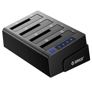 �y���������zUSB3.0 HDD�P�[�X �N���[���@�\�t�� 2.5 / 3.5�C���` SATA HDD/SSD �Ή� 4�x�C �n�[�h�f�B