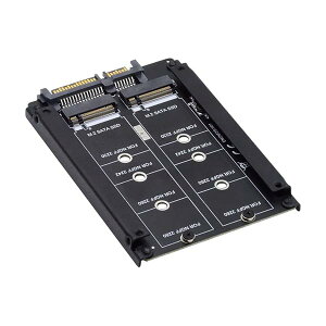 �y���������z�f���A��NGFF B+M�L�[ M.2 SSD�J�[�h JOBD Raid0 �X�p���u���b�W����2.5�C���`SATA�R���{