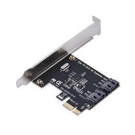 【送料無料】ANBE SATA 3.0 SATA 6Gb/s 拡張カード 2ポート Windows 7/8/8.1/10 Mac Linux 対応 PCI Express x1 X4 X