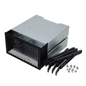 【送料無料】ファンスペース付き3ベイ3.5インチハードディスクドライブケージケースラック