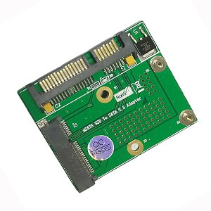 �y���������zmSATA Mini PCIe SSD �\���b�h�X�e�[�g�h���C�u - 2.5�C���`SATA�A�_�v�^�[�J�[�h�B