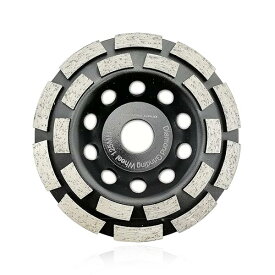 【送料無料】ダイヤモンド 研削 カップ ホイール 125mm ダブル ロー マーブル用 コンクリート