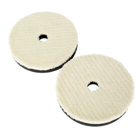 【送料無料】2枚入り ポリッシャー用 ウールパッド バフ研磨 研磨パッド 150mm