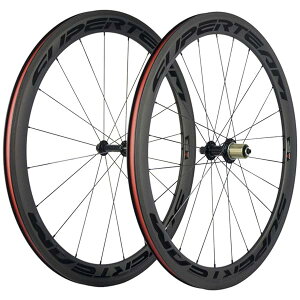 �y���������zSUPERTEAM 50mm �N�����`�� �[�z�C�[���Z�b�g700c 23mm ���[�h�o�C�N �J�[�{�� �z�C�[
