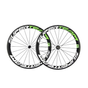 �y���������zSUPERTEAM 50mm �N�����`�� �[�z�C�[���Z�b�g700c 23mm ���[�h�o�C�N �J�[�{�� �z�C�[