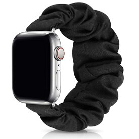 【送料無料】(ジイエリ) Apple Watch用シュシュバンド 38mm 40mm 41mm 42mm 44mm 45mm 49mm 女性用 かわい