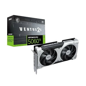 �y���������zGeForce RTX 5060 Ti 8G VENTUS 2X OC PLUS �O���t�B�b�N�X�{�[�h VD9140 �S2�F